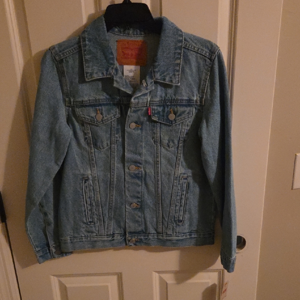 Levi's Light Blue Denim Jacket, Youth Large
